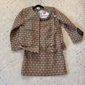 TUCKERNUCK Neapolitan Tweed Sleeveless Jackie Dress & Jacket Both size Small NWT